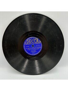 Dick Kuhn Put Your Arms Around Me Honey 78 RPM Decca Record
